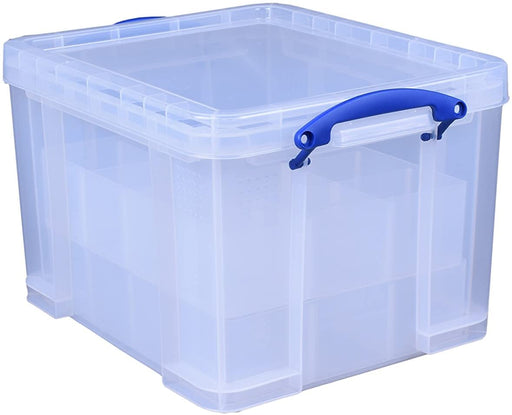 Really Useful Box Storage Box 35C+2xTrayCB 35 L Transparent PP (Polypropylene) 39 x 48 x 31 cm