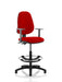 Dynamic Permanent Contact Backrest Task Operator Chair Without Arms Eclipse II Bergamot Cherry Seat High Back