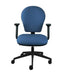 Energi-24 Basic Tilt Ergonomic Office Chair with Adjustable Armrest and Seat Posture Task Blue