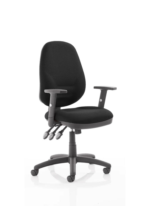 Dynamic Independent Seat & Back Task Operator Chair Without Arms Eclipse Plus XL Bergamot Cherry Seat Without Headrest High Back