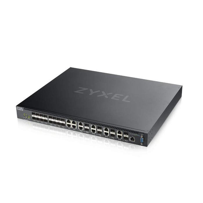 Zyxel XS3800-28 - Switch - L2+ - Managed - 4 x 10GBase-T + 16 x 10 Gigabit SFP+ + 8 x combo 10 Gigabit SFP+ - rack-mountable