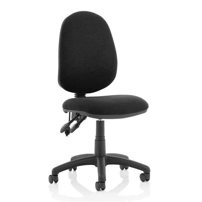 Dynamic Permanent Contact Backrest Task Operator Chair Without Arms Eclipse Plus II Bergamot Cherry Seat Without Headrest High Back