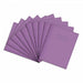 Rhino 9 x 7 Exercise Book 80 Page Ruled F8M Purple (Pack 100) - VEX554-300-6