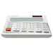 Casio Desktop Calculator DE-12E-WE 12 Digit Display White