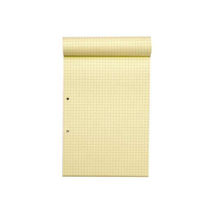 Rhino A4 Special Refill Pad 100 Page 7mm Squared Yellow Tinted Paper (Pack 6) - HAYQ-4