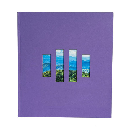 Exacompta Milano Photo Album Hardback Paper 30.3 x 32.8 x 4.7 cm Purple