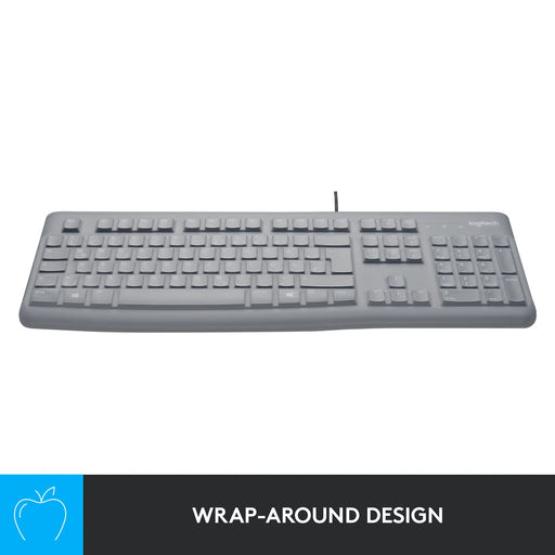 Logitech Keyboard Protective Cover K120 Transparent 956-000016