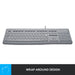 Logitech Keyboard Protective Cover K120 Transparent 956-000016