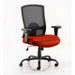 Dynamic Tilt & Lock Heavy Duty Chair Height Adjustable Arms Portland HD Tabasco Red Seat Without Headrest High Back