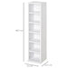 HOMCOM Storage Unit White 225 x 885 mm