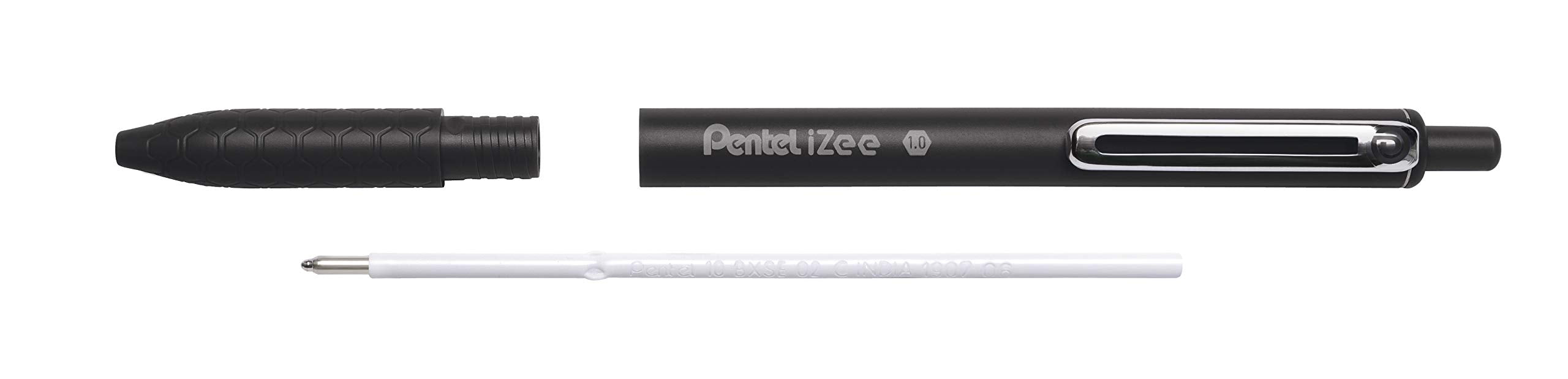 Pentel iZee BX470-A Ballpoint Pen Black Medium 0.5 mm Refillable