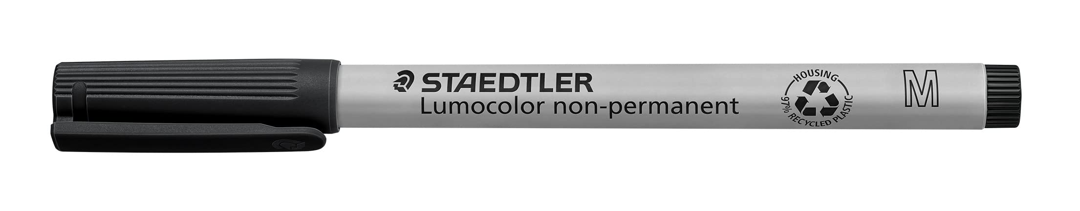 STAEDTLER Non- Permanent OHP Marker Medium Felt tip Assorted Pack of 4