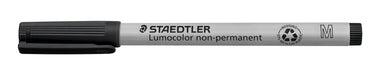 STAEDTLER Non- Permanent OHP Marker Medium Felt tip Black Pack of 10