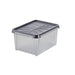 SmartStore Dry Storage Box With Lid 12 L Grey 30 x 40 x 20 cm