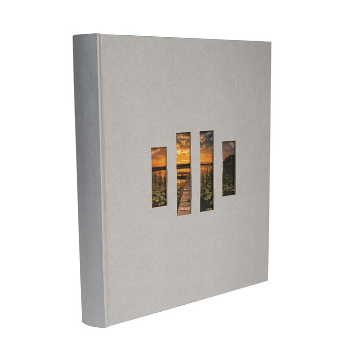 Exacompta Milano Photo Album Hardback Paper 30.3 x 32.8 x 4.7 cm Grey