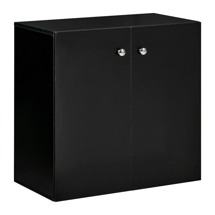 HOMCOM Storage Cabinet 838-140BK Particleboard