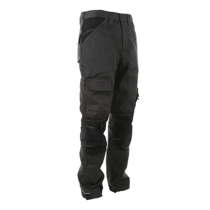 Black & Grey Holster Trousers Waist 32in Leg 31in APKHTBLACKGREY