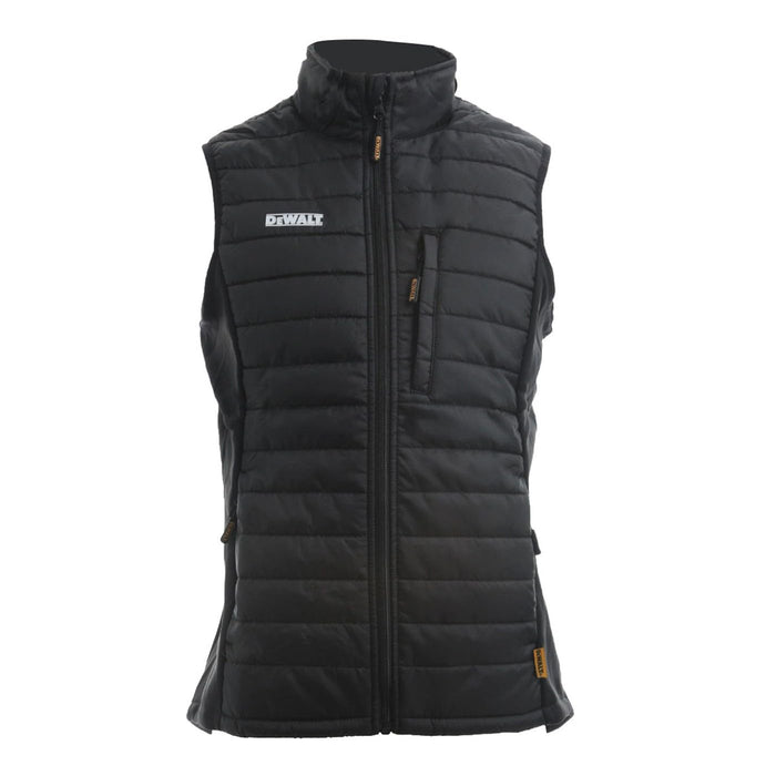 Force Black Lightweight Padded Gilet - XL (48in) FORCE XL