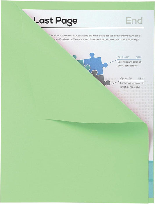 Exacompta Forever Square Cut Folder A4 Green Manila Recycled 100% 170 gsm Pack of 500