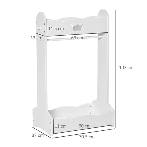 HOMCOM Clothing Rack 311-030