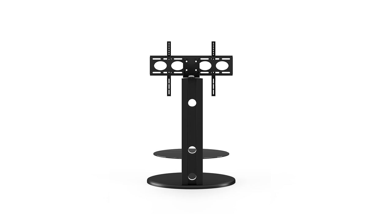 Alphason Alphason Argon Metal TV Stand Non Lockable 725.00 (W) x 450.00 (D) x 1,163.00 (H) mm Black