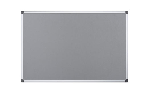 Bi-Office Notice Board Non Magnetic 150 (W) x 120 (H) cm Grey