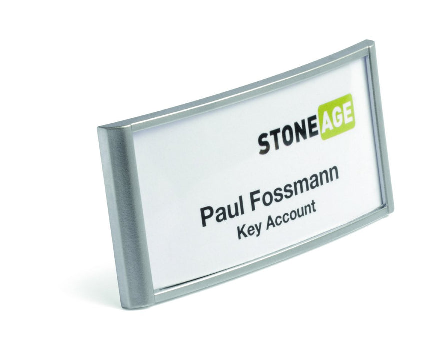 DURABLE Prestige Name Badge Magnet 854023 83 x 238 mm Pack of 10