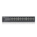 Zyxel GS1100 Series GS1100-24E - Switch - unmanaged - 24 x 10/100/1000 - desktop, rack-mountable, wall-mountable