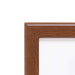 Stewart Superior Wall Mountable Snap Frame A4 260 x 21 x 350 mm Dark Wood Finish