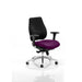 Dynamic Synchro Tilt Posture Chair Multi-Functional Arms Chiro Plus Black Back, Myrrh Green Seat Optional Headrest High Back