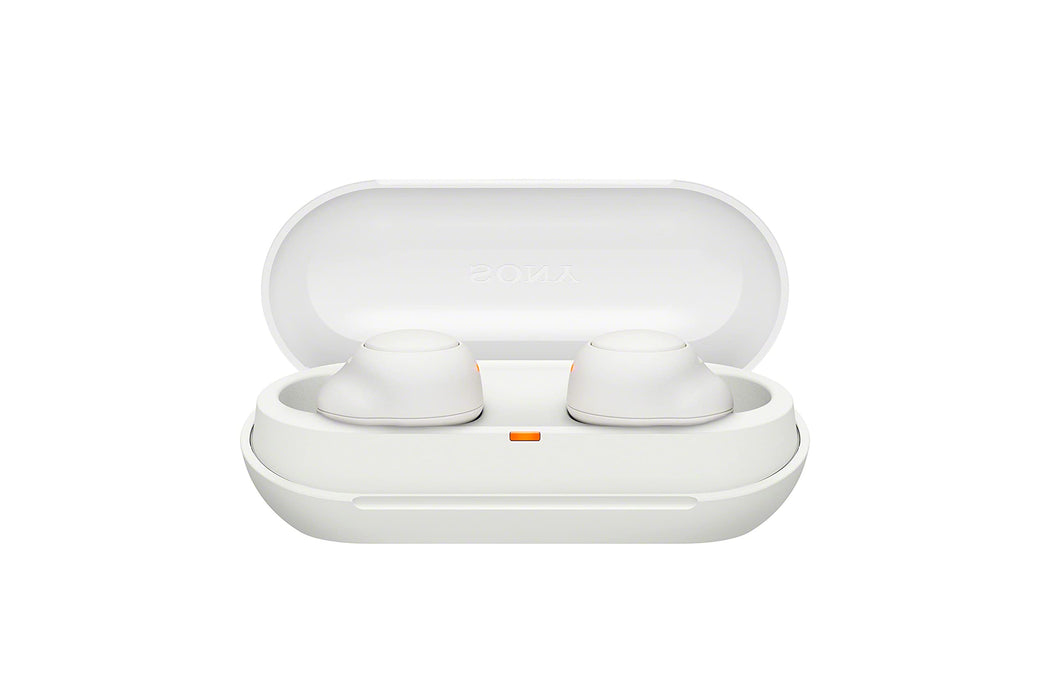 Sony WFC500W In Ear Truly Wireless Earbuds with Charging Case White