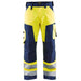 BLÅKLÄDER Trousers 15661811 Cotton, PL (Polyester) Yellow, Navy Blue Size 46R