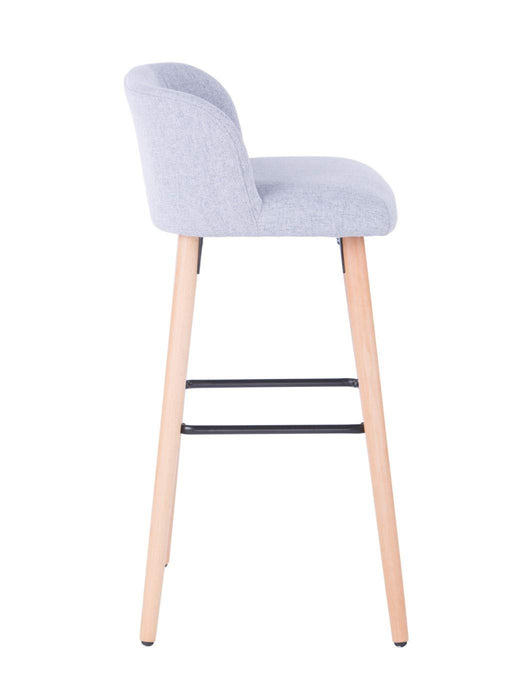 Alphason Bar Stool Claremont Grey