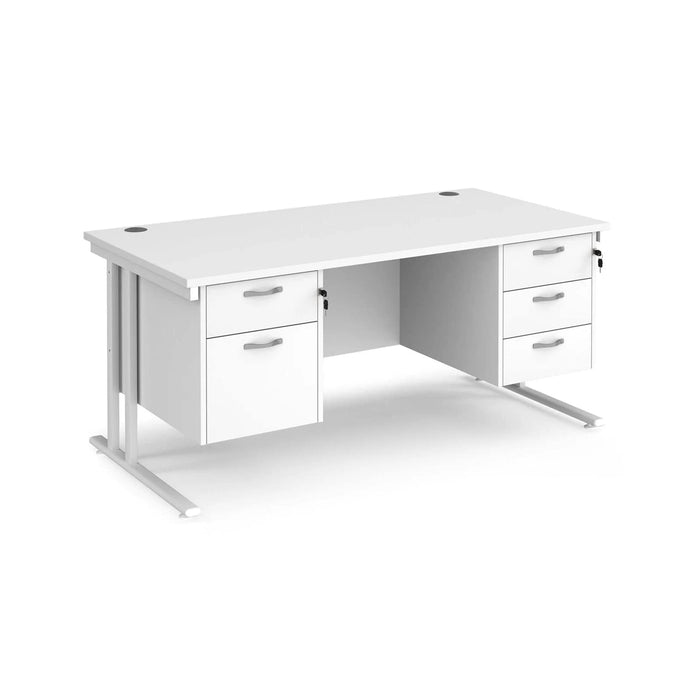 Dams International Desk MC18P23WHWH 1,800 x 800 x 725 mm