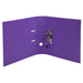 Exacompta PremTouch Lever Arch File A4 70 mm Purple 2 ring 53757E Cardboard, PVC (Polyvinyl Chloride) Portrait Pack of 10