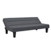 DOREL HOME 2 Seat Sofa GREY VELVET Velvet 1,752.60 (W) x 812.80 (D) x 736.60 (H) mm