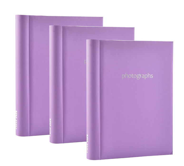 ARPAN Photo Album CL-SM40PE-PACK-3 20 Sheets Purple Pack of 3