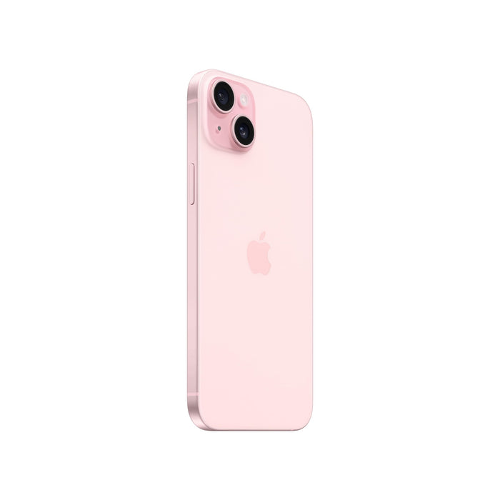 Apple iPhone 15 Plus - 5G smartphone - dual-SIM / Internal Memory 128 GB - OLED display - 6.7" - 2796 x 1290 pixels - 2x rear cameras 48 MP, 12 MP - front camera 12 MP - pink