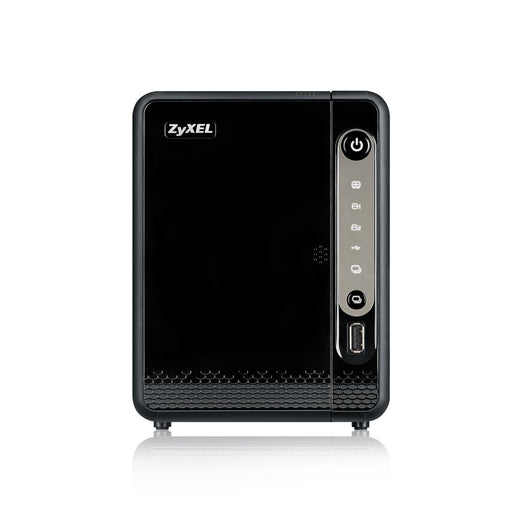 Zyxel NAS326 - Personal cloud storage device - 2 bays - SATA 3Gb/s - RAID 0, 1, JBOD - RAM 512 MB - Gigabit Ethernet - iSCSI support