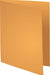 Exacompta Rock''s Square Cut Folder 217126E A4 Cardboard 24 (W) x 32 (H) cm Ocher Pack of 100