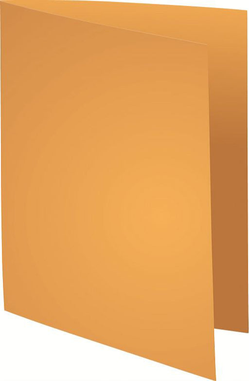 Exacompta Rock''s Square Cut Folder 217126E A4 Cardboard 24 (W) x 32 (H) cm Ocher Pack of 100