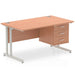 Dynamic Desk Impulse MI001697 Brown 1400 mm (W) x 800 mm (D) x 730 mm (H)