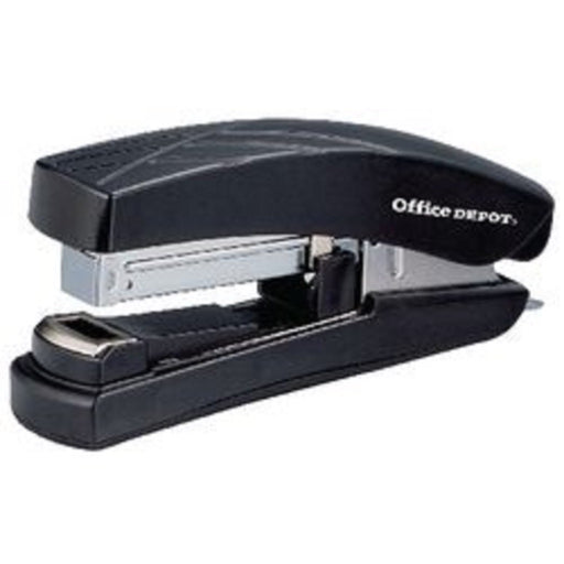 Office Depot Stapler half strip Black 30 Sheets 24/6;26/6 Metal