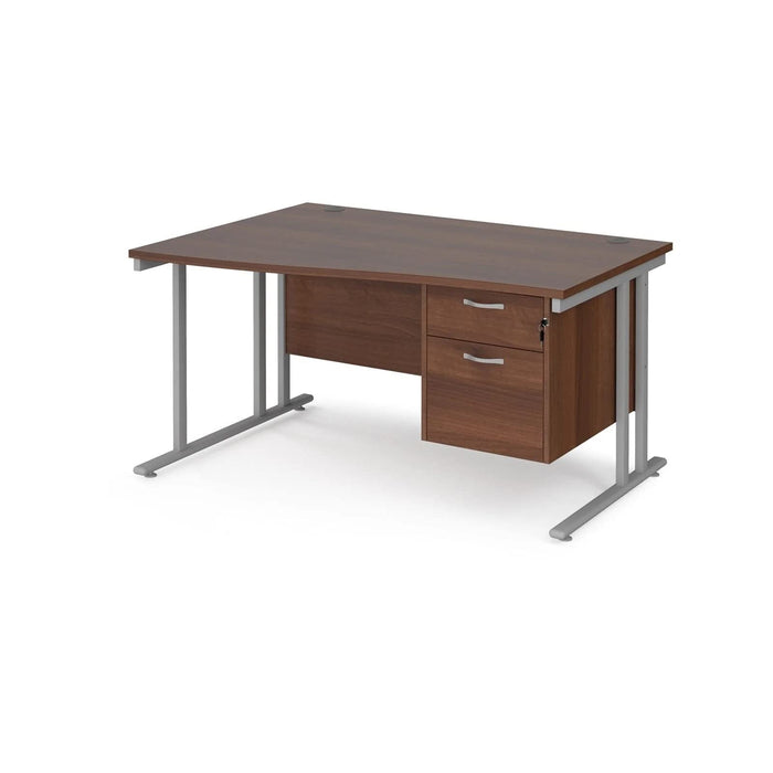 Dams International Wave Desk MC14WLP2SW 1,400 x 725 x 800 - 990 mm