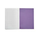 Rhino A4 Exercise Book 48 page Feint Ruled 8mm With Margin Purple (Pack 100) - VEX681-42-8