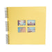 Exacompta Milano Photo Album Spiral Hardback Paper 33 x 35 x 3.3 cm Yellow