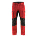 BLÅKLÄDER Trousers 14591845 Cotton, PL (Polyester) Red, Black Size 36R