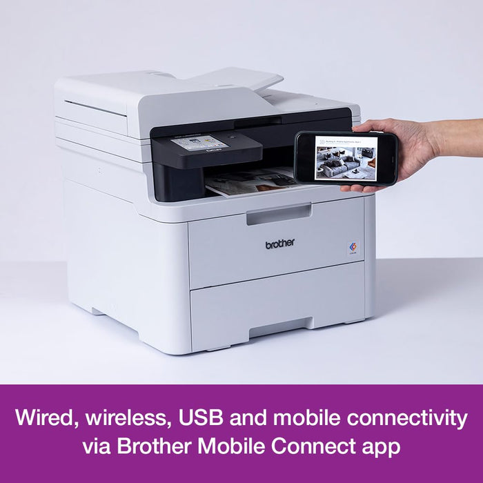 Brother DCP-L3560CDW A4 Colour Laser Wireless LED Multifunction Printer