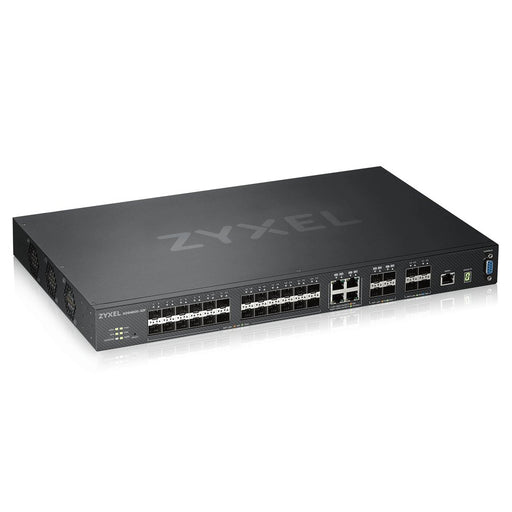 Zyxel XGS4600-32F - Switch - L3 - Managed - 24 x Gigabit SFP + 4 x combo Gigabit SFP + 4 x 10 Gigabit SFP+ - rack-mountable