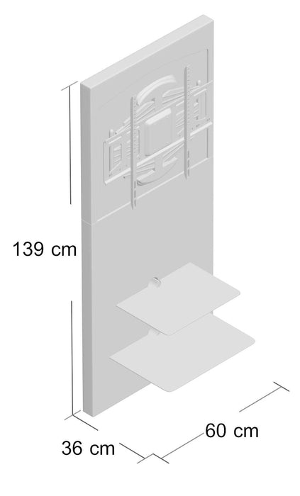 Alphason Shelf ADME/2S-LO